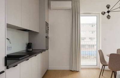 Аренда современной 3-комнатной квартиры, 56 м², Воля, Варшава, Польша